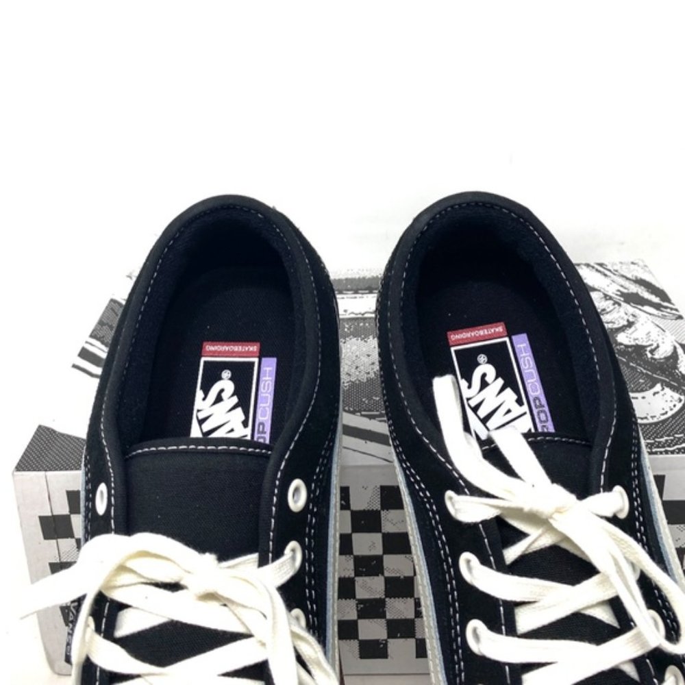 VANS Chukka Low Sidestripe Shoe Men's Suede Black Gum Skate Sneakers VN0A5KQZB9M - Picture 7 of 11
